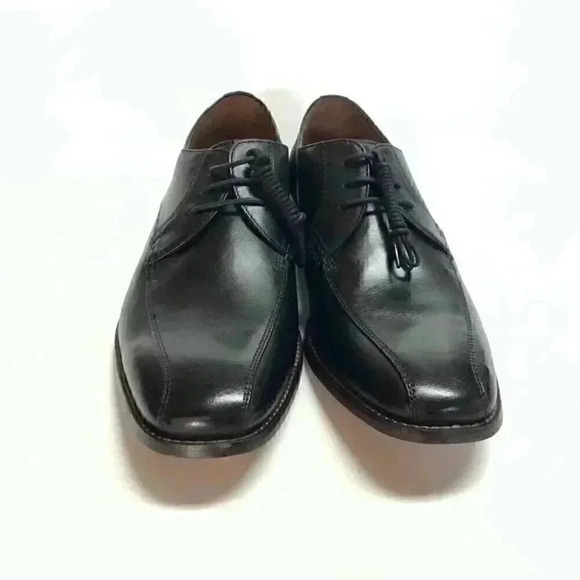 Bostonian Narrate Walk Mens 13 D Oxford Dress Shoes Black Leather Lace Up NEW main image 6